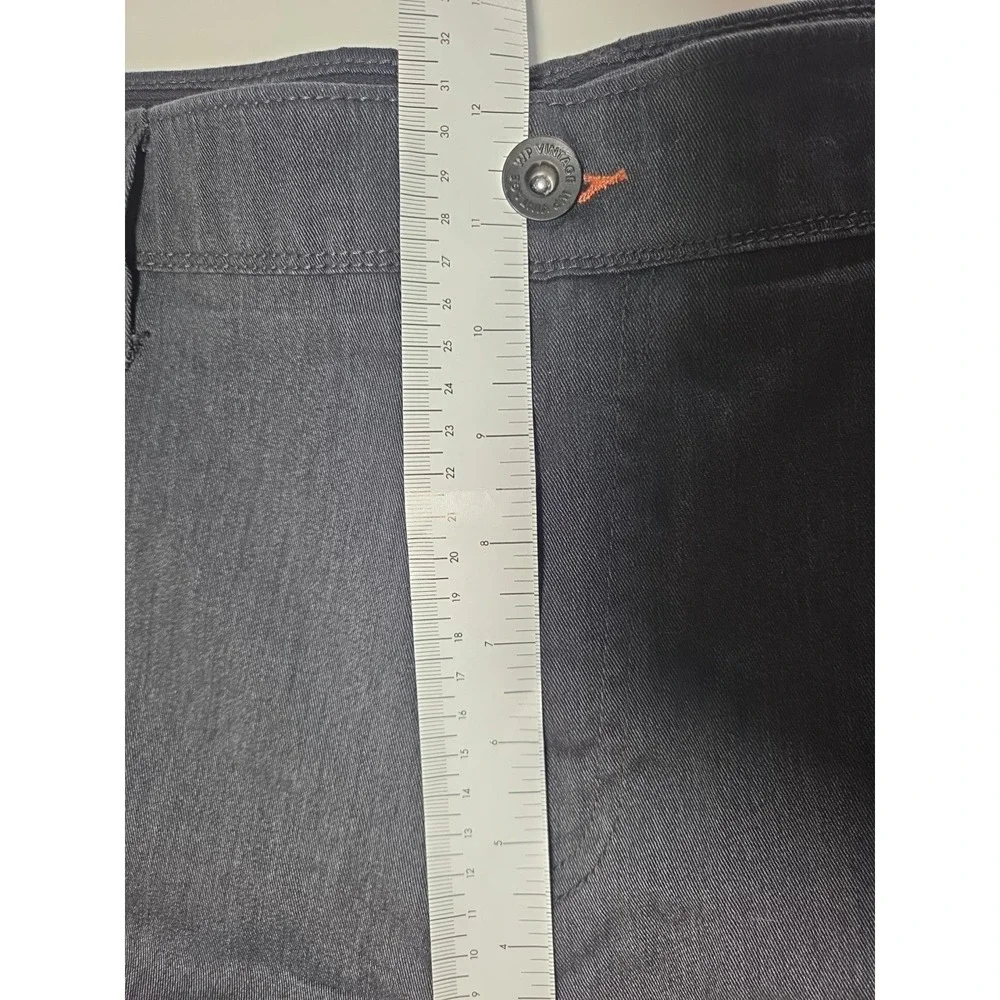 Weatherproof Vintage‎ 5-Pocket Mens Pants 40x30 Gray Straight Fit Stretch Jeans